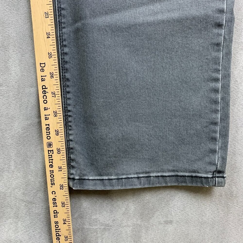 Mott & Bow Mens Pants 40 Gray Slim Stone Jeans Soft Denim Cotton Stretch 40x32 - Picture 6 of 12
